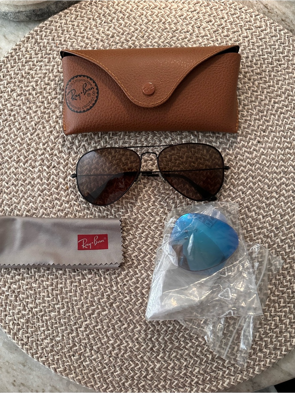 Ray-Bab Aviator Sunglasses